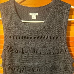 J. Crew crocheted sleeveless dress